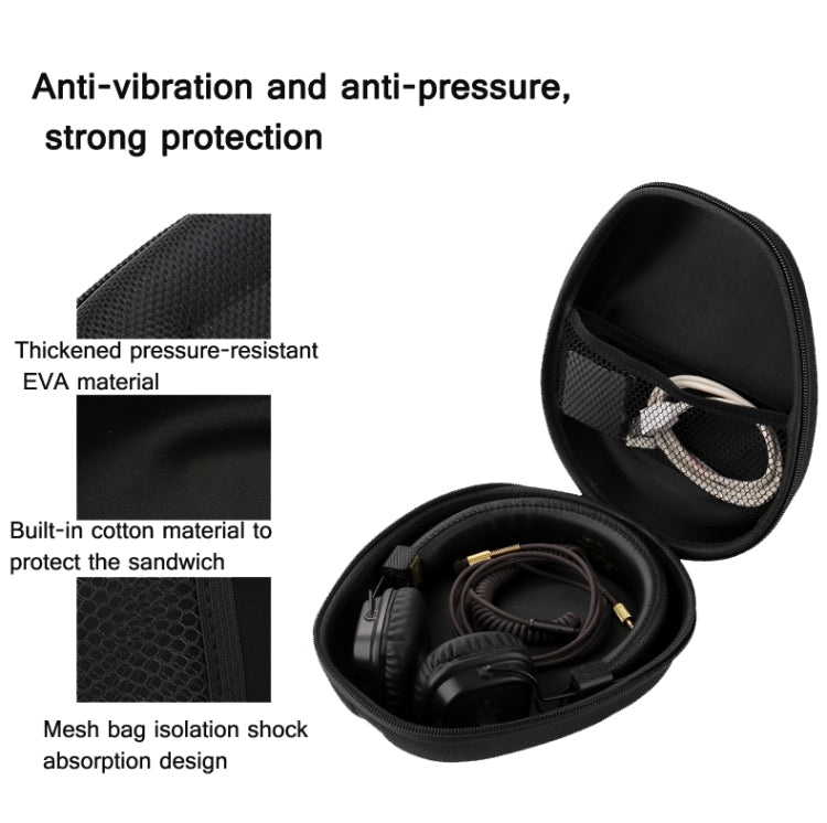 Universal Headphone Organizer Headphone Storage Bag Without Carabiner, Color: