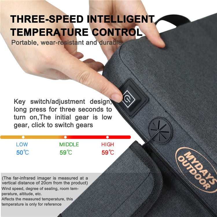 Outdoor Camping Stool USB Heating Portable Mat