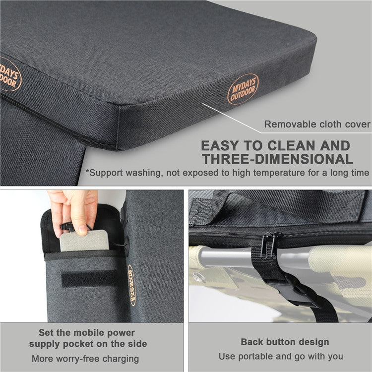 Outdoor Camping Stool USB Heating Portable Mat