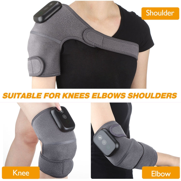 Electric Heating Therapy Knee Massager Vibration Massage Knee Pad — view 4