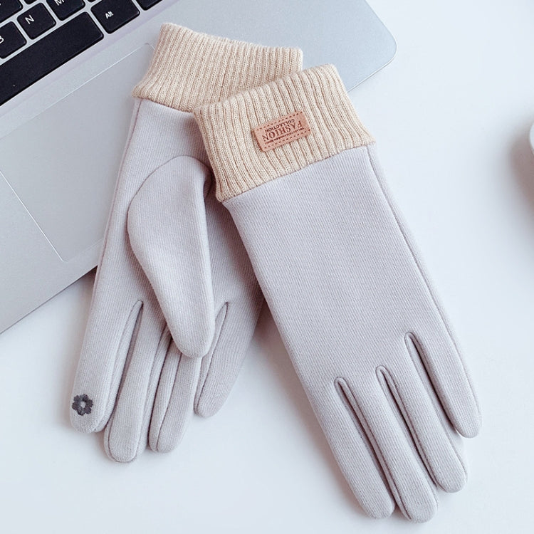 WST-03 Winter Outdoor Cycling Touch Screen Warm Gloves — Black