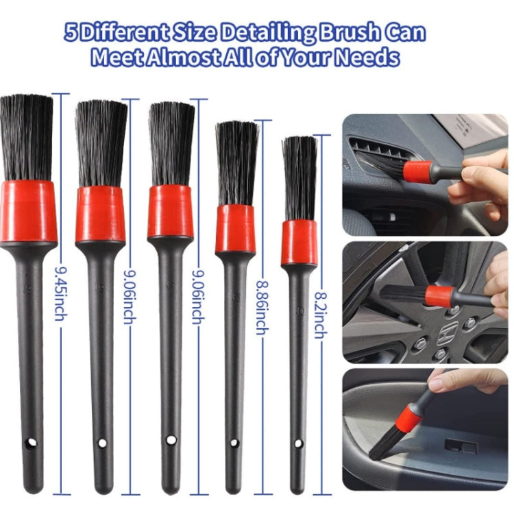 Car Wash Water Sprayer Tool Details Clean Brush Air Outlet Brush Set