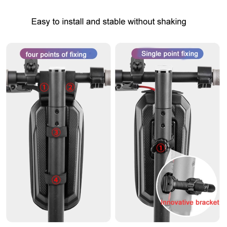 WHEEL UP X7 2L Electric Scooter Hard Shell Hanging Bag, Style: — view 3