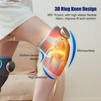 Electric Heating Therapy Knee Warm Knee Pad Brace Massage, Spec: — view 5