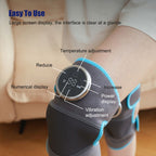 Electric Heating Therapy Knee Warm Knee Pad Brace Massage, Spec: — view 7
