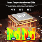 Electric Heating Therapy Knee Warm Knee Pad Brace Massage, Spec: — view 8