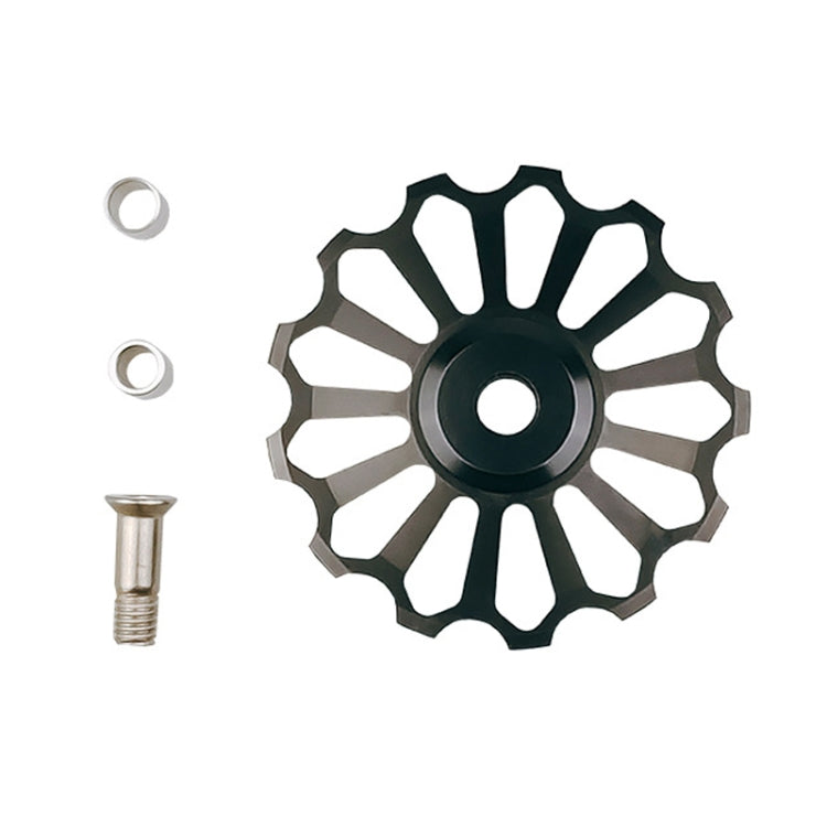 BIKERSAY Bicycle Rear Derailleur Bearing Guide Wheel Accessories — SDL-11 Green