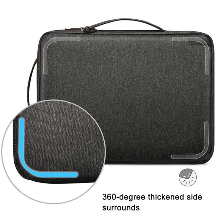 Portable Laotop Bag Waterproof Multifunctional Shoulder Crossbody Bag — view 4