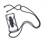 Universal Cell Phone Silicone Lanyard Strap Case With Detachable Neckstrap