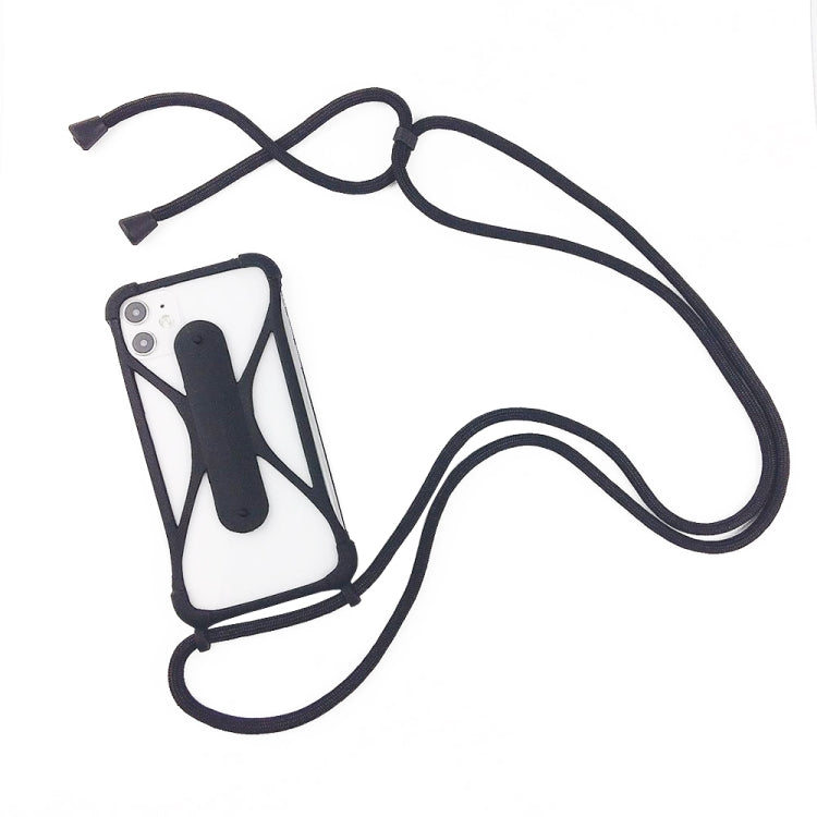 Universal Cell Phone Silicone Lanyard Strap Case With Detachable Neckstrap