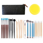 Carved Knife Silicone Pen Clay Pottery Tool Kit