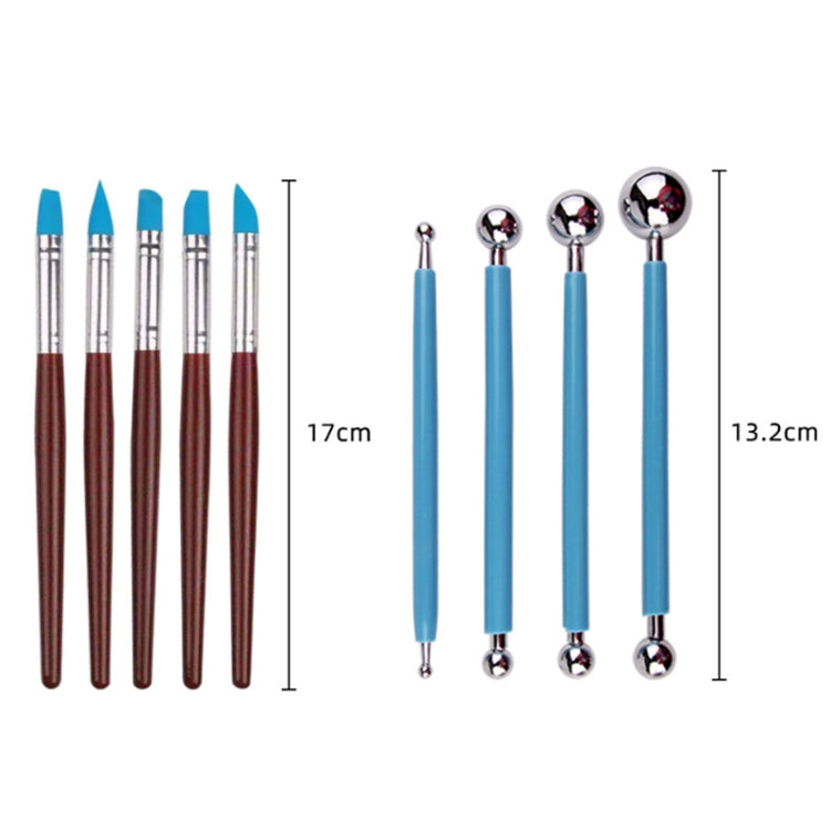 Carved Knife Silicone Pen Clay Pottery Tool Kit — view 3