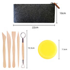 Carved Knife Silicone Pen Clay Pottery Tool Kit — view 5