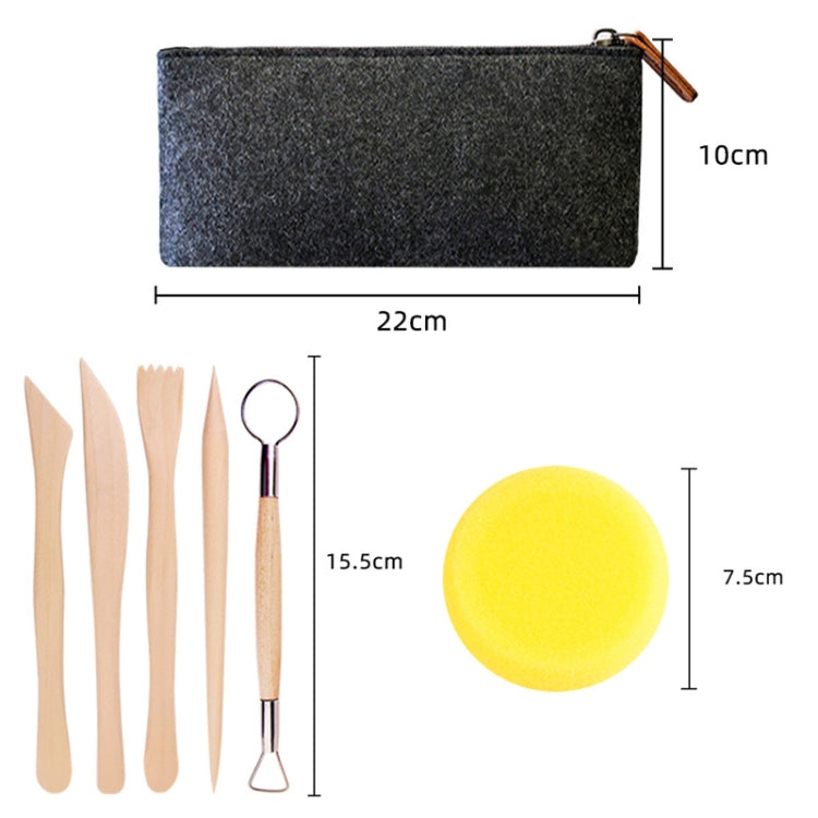 Carved Knife Silicone Pen Clay Pottery Tool Kit — view 5