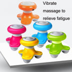 XF-69 Water Wave Mini Electrical USB Vibration Massager — Blue