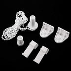 2 Sets 17mm Shutter Curtain Control Head With 2m Pull Beads Chain Set — 2 Sets 2m Pull Beads Chain