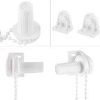 2 Sets 17mm Shutter Curtain Control Head With 2m Pull Beads Chain Set — view 3