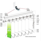 3 Inch Vertical Curtain Mounting Code Venetian Blinds Bracket — view 5