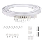Model Steel Track Set Flexible Silent Slide Track Track with Hooks, Size: