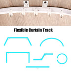 Model Steel Track Set Flexible Silent Slide Track Track with Hooks, Size: — view 6