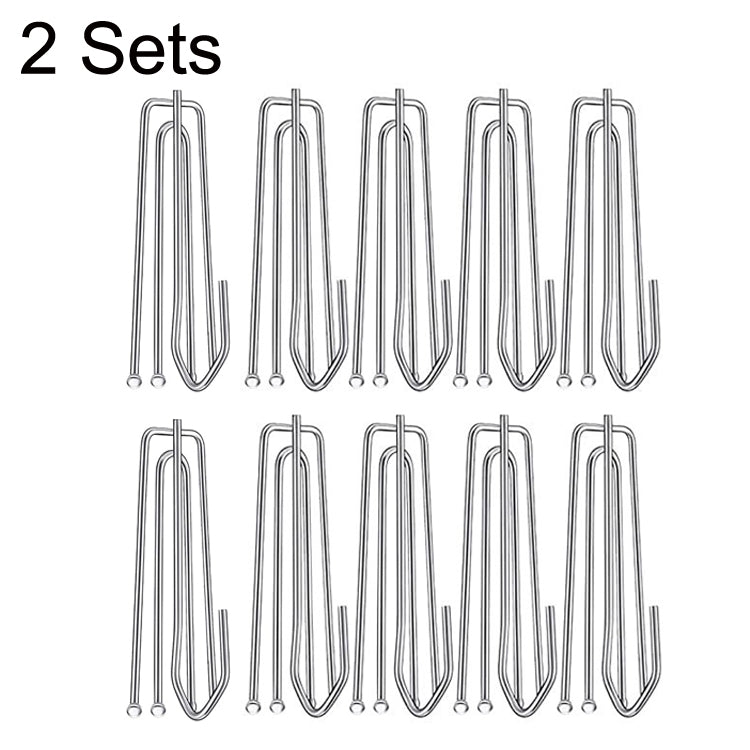 Set Curtain Replacement Hook, 2 Sets Four Claw Hook