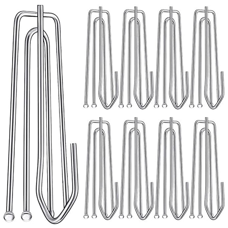 Set Curtain Replacement Hook, 2 Sets Four Claw Hook — 2 Sets Four Claw Hook
