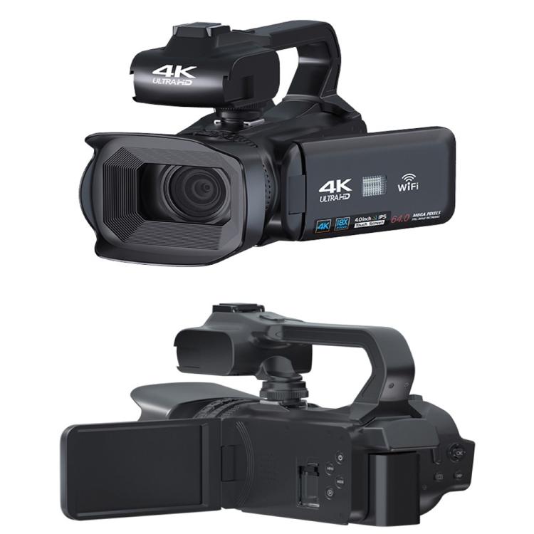 64MP 4-Inch Touch Screen Handheld Digital Video Camera