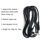 5PCS Bayse Folk Audio Noise-reducing Guitar Connecting Wire, Size: — view 5