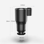 Car Digital Display Fast Cooling and Heating Cup, Style: