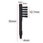 2 PCS 3 In 1 Hearing Aid Cleaning Brush with Wax Loop and Battery Magnet — view 4