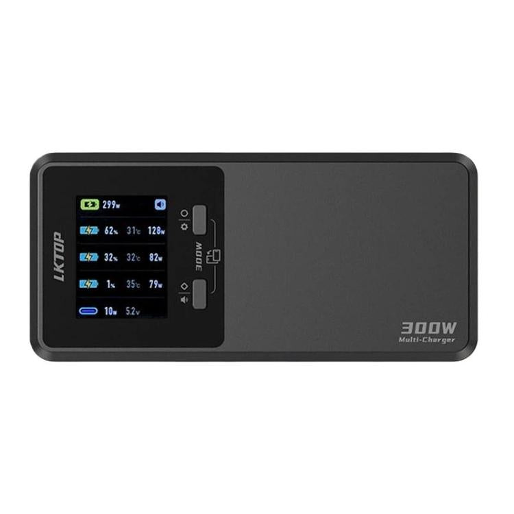 For DJI Matrice 4D / 4TD LKTOP UC363 Digital Display 3-Channel Charging Manager 300W Battery Fast Charger — US Plug