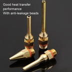 Hot Melt Glue Tool Copper Nozzle Fine Hole Dispensing Head, Size: