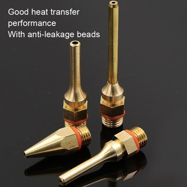 Hot Melt Glue Tool Copper Nozzle Fine Hole Dispensing Head, Size: