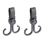 Multifunctional Wheelchair Baby Stroller Double Hooks — 2 PCS/Set