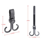 Multifunctional Wheelchair Baby Stroller Double Hooks — view 3