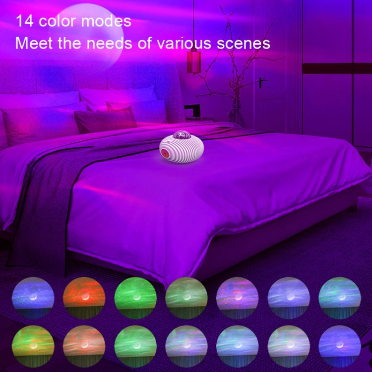 K-1106 Flying Saucer Projection Light Starry Empty Northern Light Projection Lamp — view 3