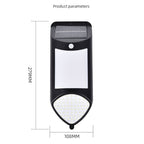 X-A18 59 LED Solar LED Flame Human Sensor Lights Garden Lights — view 2
