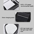 X-A18 59 LED Solar LED Flame Human Sensor Lights Garden Lights — view 6