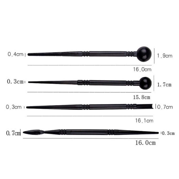 Pottery Tool Set Clay Carving Knife Indentation Pen Set — view 4