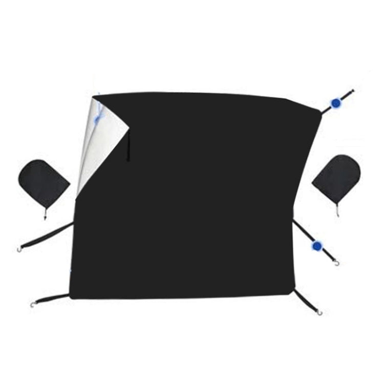 Car Front Window Snow Coated Silver Cloth Anti-freeze Sun Blocker Cover