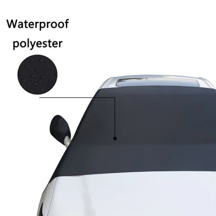 Car Front Window Snow Coated Silver Cloth Anti-freeze Sun Blocker Cover