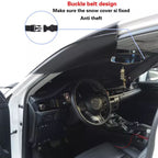 Car Front Window Snow Coated Silver Cloth Anti-freeze Sun Blocker Cover