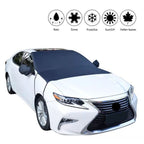 Car Front Window Snow Coated Silver Cloth Anti-freeze Sun Blocker Cover