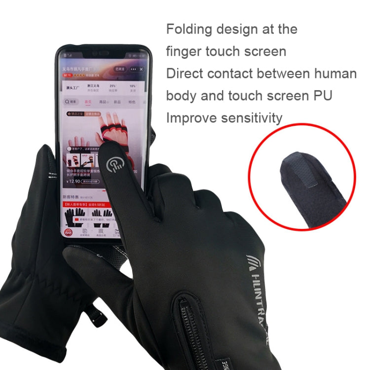 HUNTRANGE A022 Outdoor Waterproof Touch Screen Riding Keep Warm Gloves, S, M, L, XL, XXL