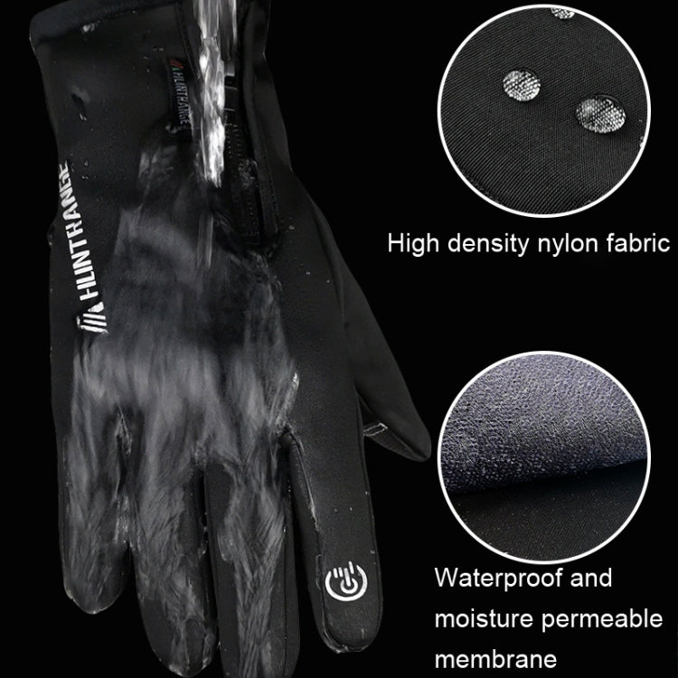 HUNTRANGE A022 Outdoor Waterproof Touch Screen Riding Keep Warm Gloves, S, M, L, XL, XXL