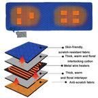 Winter USB Rechargeable Smart Seven Zone Heating Anti-cold Sleeping Bag Pad