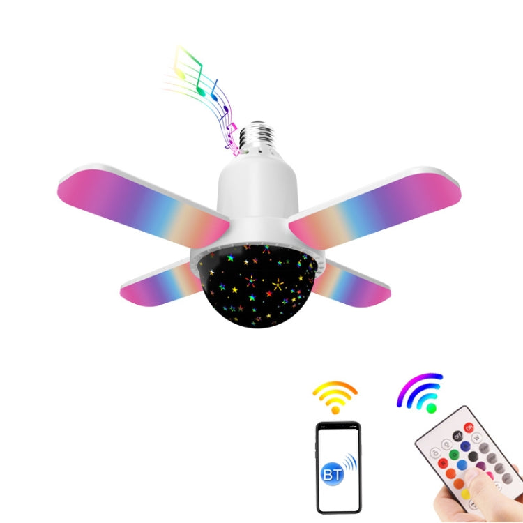 LY-002 24W Mini Bluetooth RGB Light Effect Foldable Music Light — Magic Light