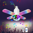 LY-002 24W Mini Bluetooth RGB Light Effect Foldable Music Light — Starry Light