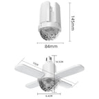 LY-002 24W Mini Bluetooth RGB Light Effect Foldable Music Light — view 4