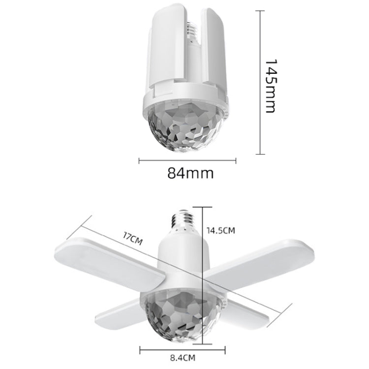 LY-002 24W Mini Bluetooth RGB Light Effect Foldable Music Light — view 4